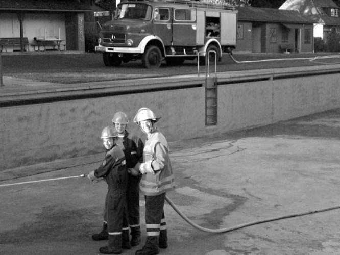Schwimmbadreinigung - Garlstorf 09.2009