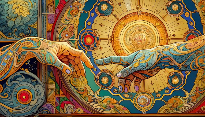 Kunst und Kuenstliche Intelligenz ach Michelangelo